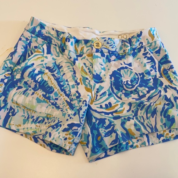women’s lilly pulitzer Callahan stretch shorts - Picture 3 of 7